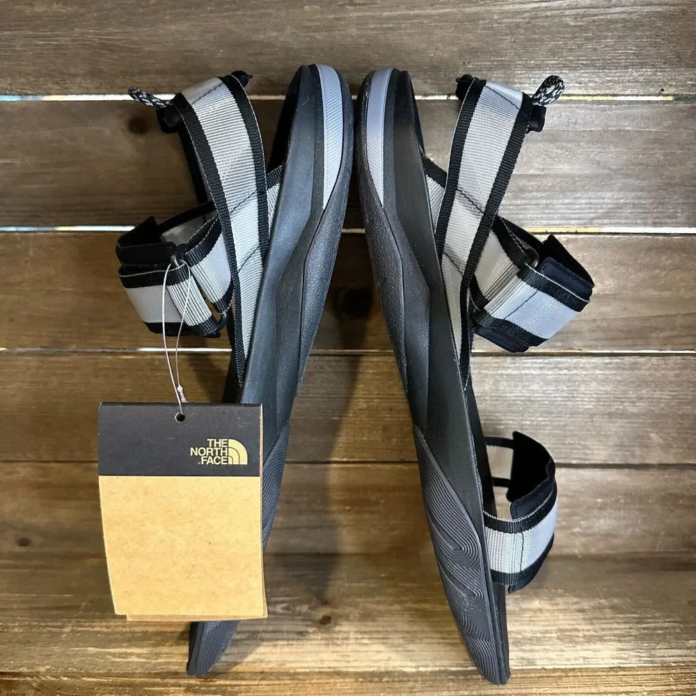 New NIB Mens The North Face Skeena‎ Sport Strappy Black Clear Sandals Size 12 M